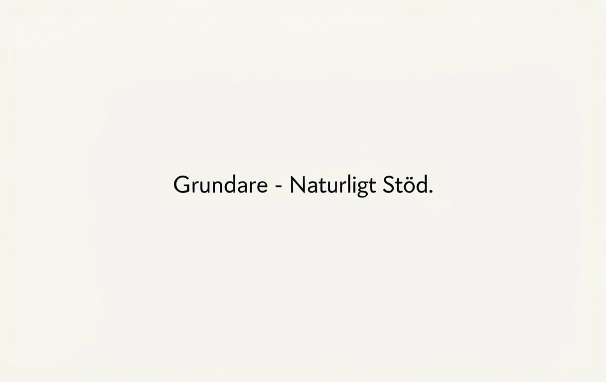 Grundare - Naturligt Stöd